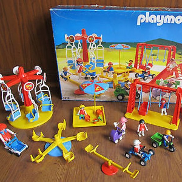 PLAYMOBIL 3223 PLAYGROUND SET VINTAGE RARE 1987